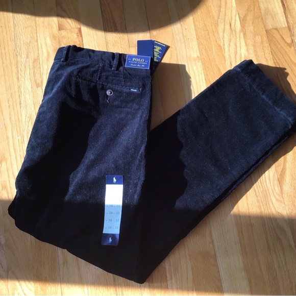 Ralph Lauren corduroy mens pant straight slim fit size 36 x 34 - Picture 8 of 8